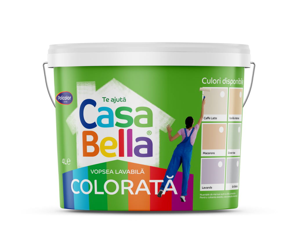 Casabella Ready To Color Washable Interior Paint Policolor Ro