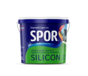 SPOR ultra-washable paint for exterior and interior with Silicone