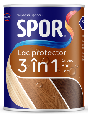 SPOR Lac protector colorat 3 în 1