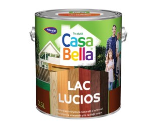 CasaBella lac lucios 2 în 1 pentru garduri și cabane