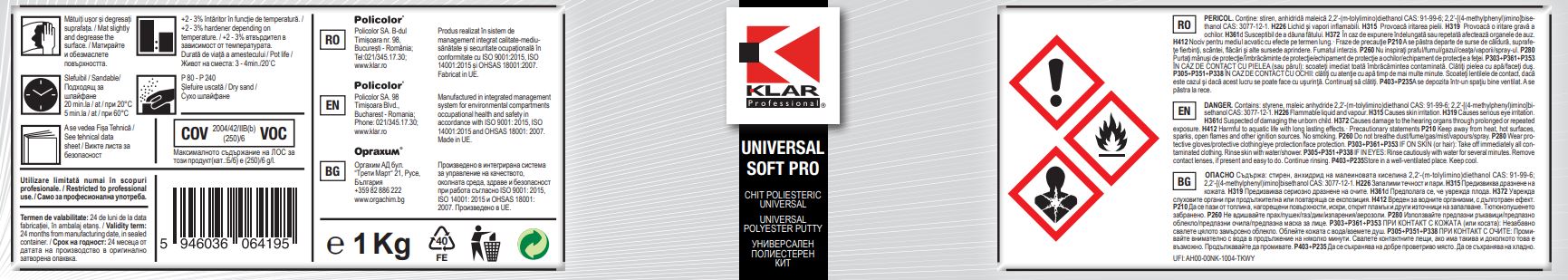 131. KLAR SOFT PRO