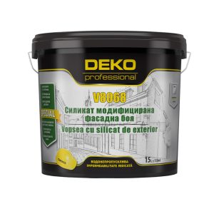 DEKO V8068 vopsea ultra-lavabilă cu silicat de exterior