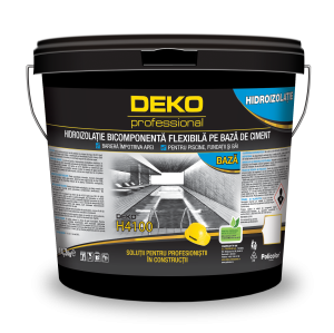 DEKO H4100 hidroizolație flexibilă bicomponentă pe bază de ciment