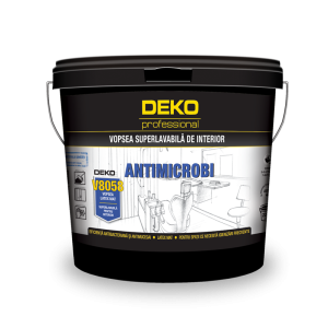 DEKO V8058 vopsea super-lavabilă latex mat ANTIMICROBI pentru interior