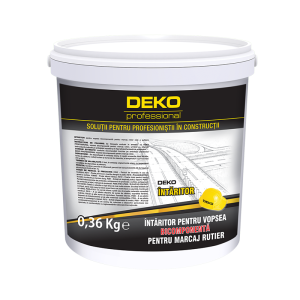 DEKO întăritor DEKO hardener for two-component paint - Road markingvopsea bicomponentă - Marcare Rutieră